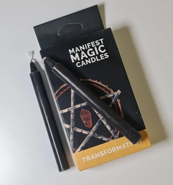Velas mágicas transformación