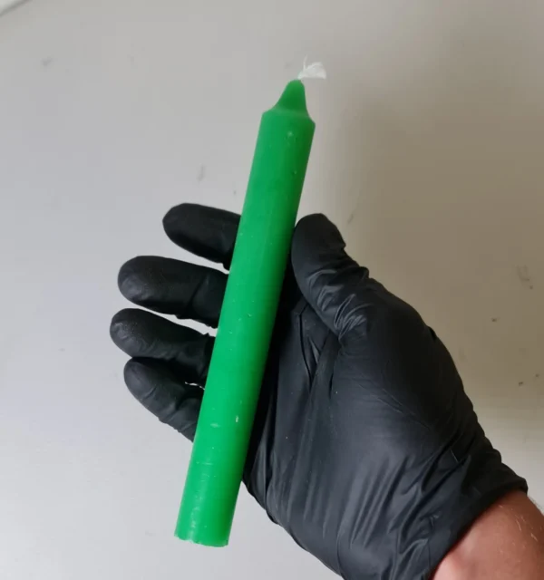 Velas mágicas verdes grandes