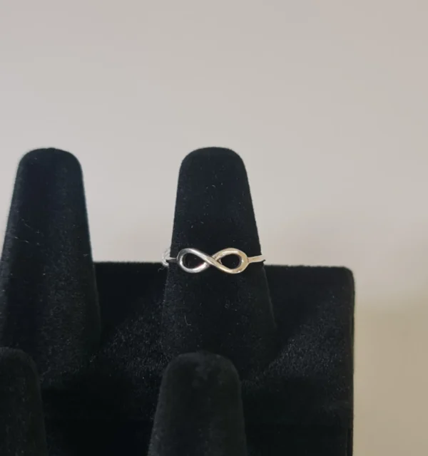 Anillo Infinito Plata t16