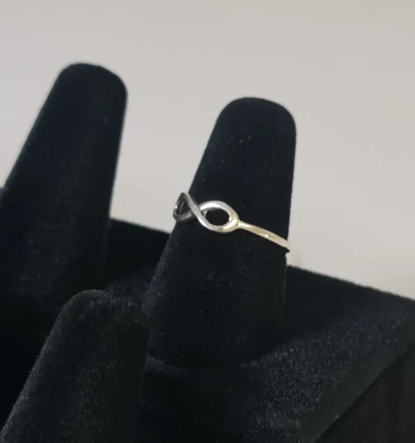 Anillo Infinito Plata t16