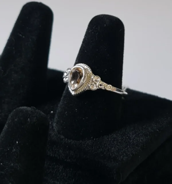 Anillo Plata Citrino