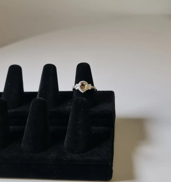 Anillo Plata Citrino