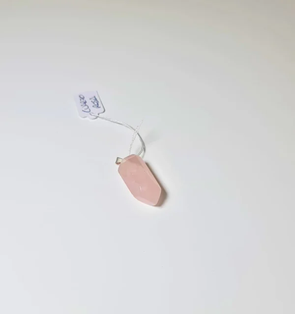 Colgante Cuarzo Rosa
