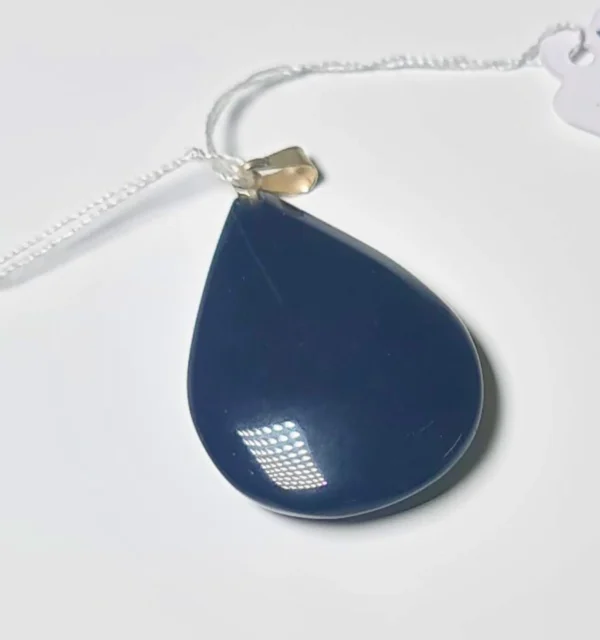 Colgante Gota Obsidiana