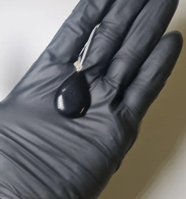Colgante Gota Obsidiana