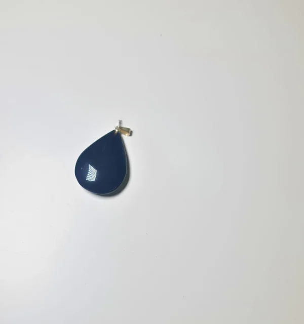 Colgante Gota Obsidiana