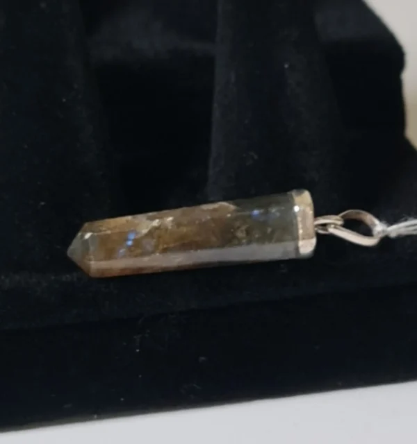 Colgante Labradorita Plata