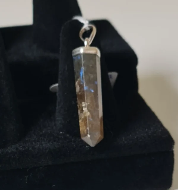 Colgante Labradorita Plata