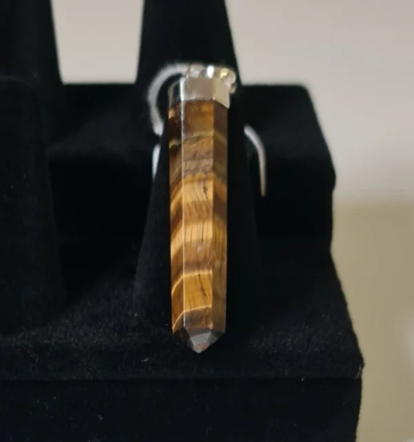 Colgante Ojo de Tigre Plata