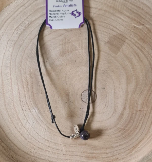 Collar Piscis amatista