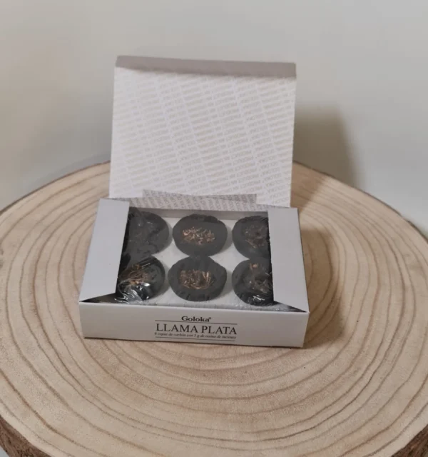 Copas de Carbones Llamada de Dinero
