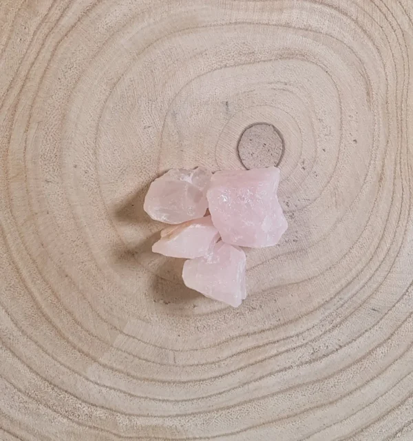 Cuarzo rosa en bruto