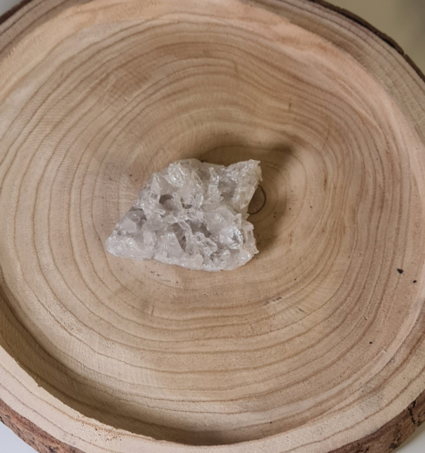 Drusa cuarzo blanco 3