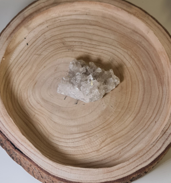 Drusa cuarzo blanco 3