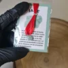 Lazo rojo con jade