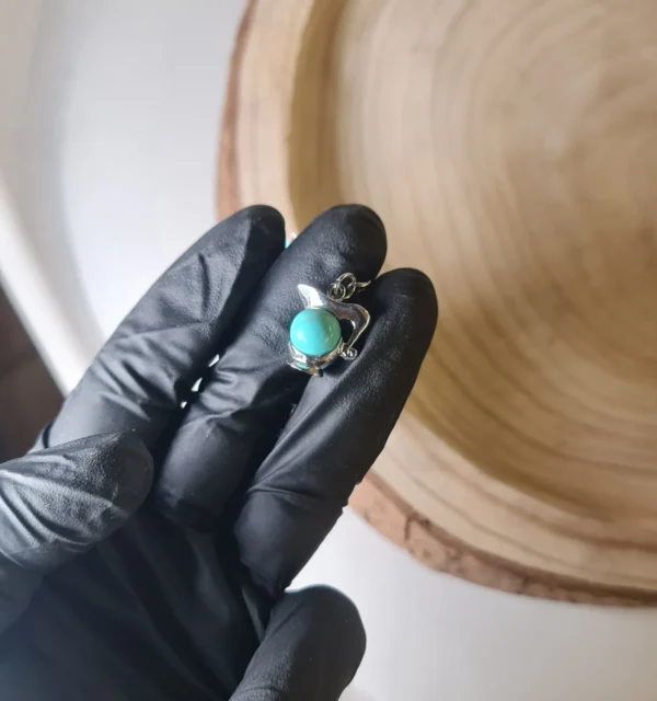 Llavero Acuario turquesa