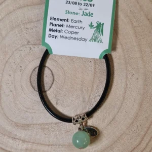 Pulsera Virgo jade