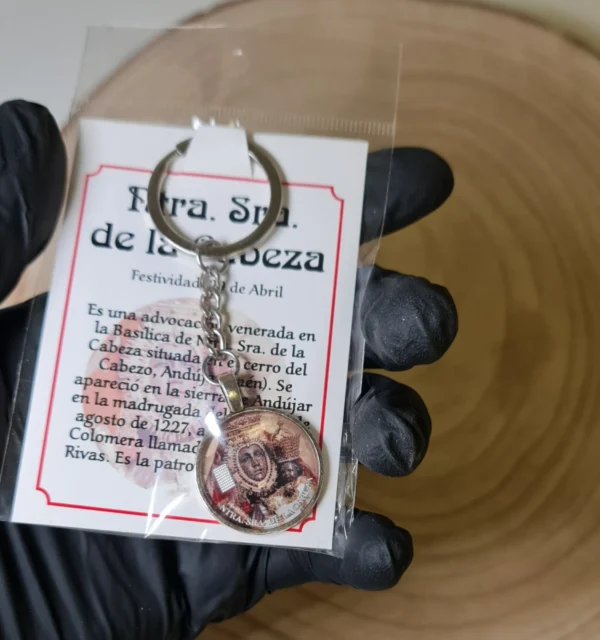 Llavero de Nuestra Señora de la Cabeza