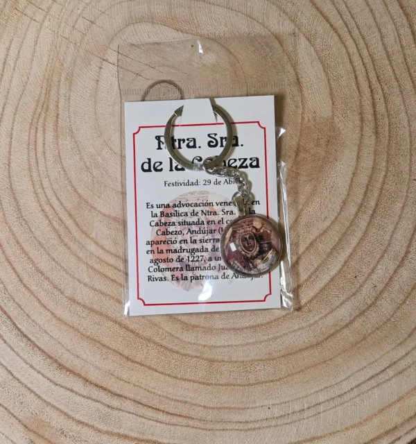 Llavero de Nuestra Señora de la Cabeza