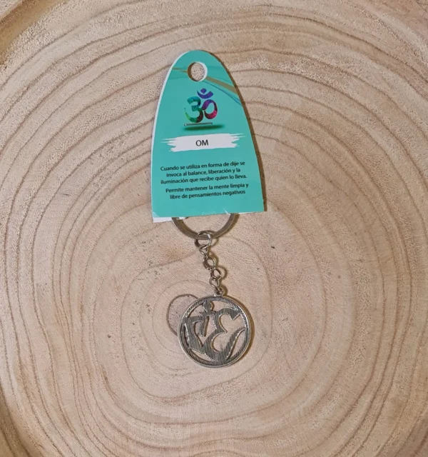 Llavero de om