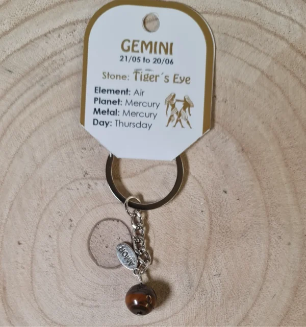 Llavero géminis
