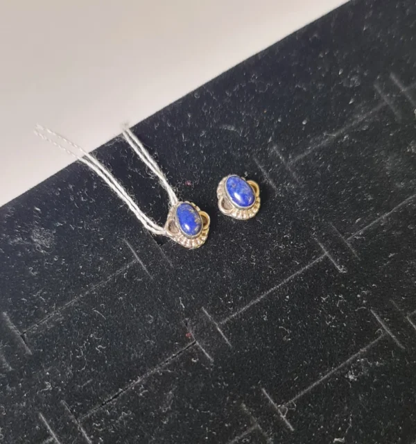 Pendientes Lapislázuli
