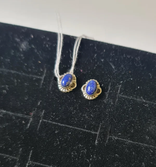 Pendientes Lapislázuli
