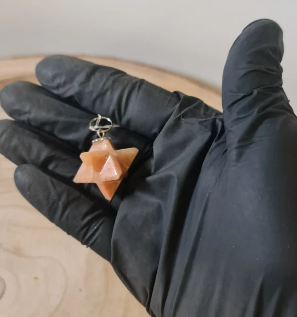 Péndulo merkaba aventurina