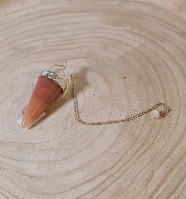 Péndulo plata aventurina