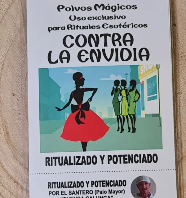 Polvos mágicos contra envidia