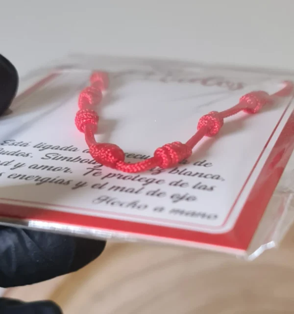 Pulsera 7 nudos