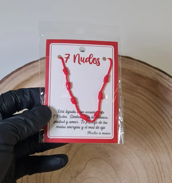 Pulsera 7 nudos