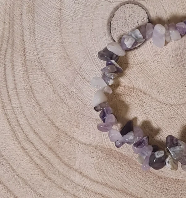 Pulsera Amatista Chips