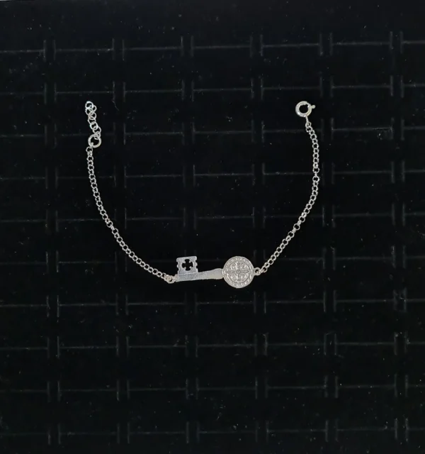 Pulsera Cadena Llave San Benito