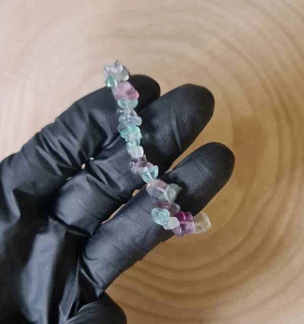 Pulsera Fluorita Chips
