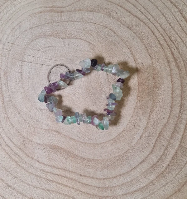 Pulsera Fluorita Chips