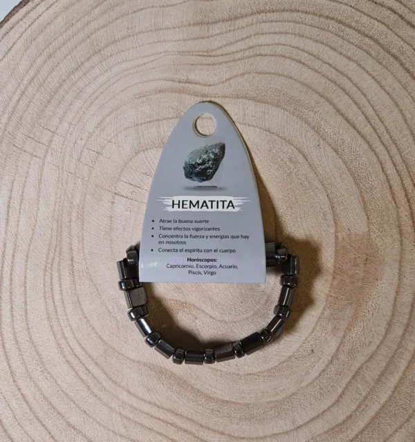 Pulsera Hematita