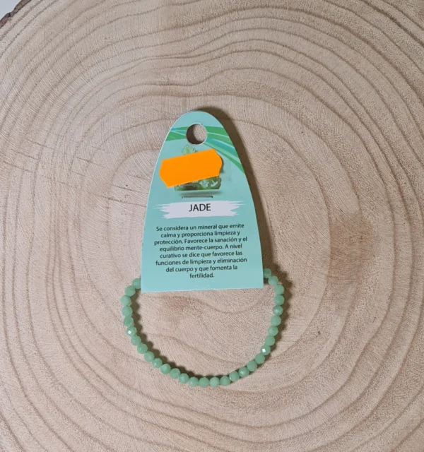Pulsera Jade Facetada