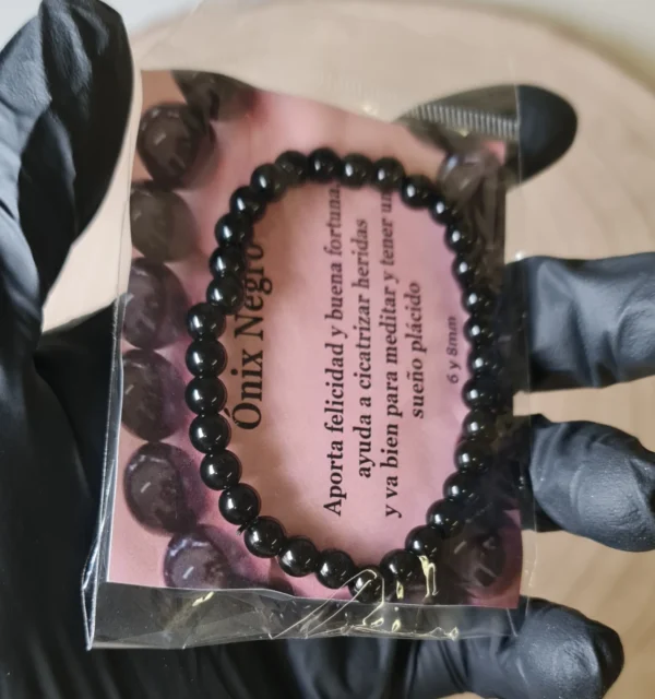 Pulsera Ónix Negro