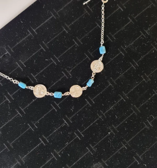 Pulsera San Benito Turquesa