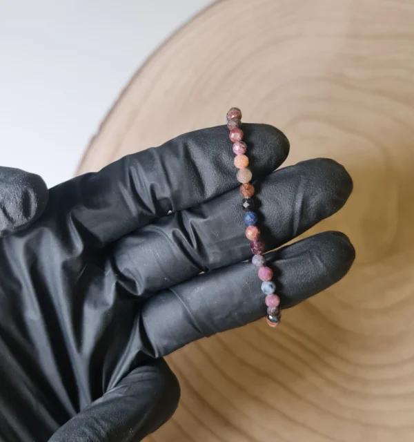 Pulsera Zafiro facetada