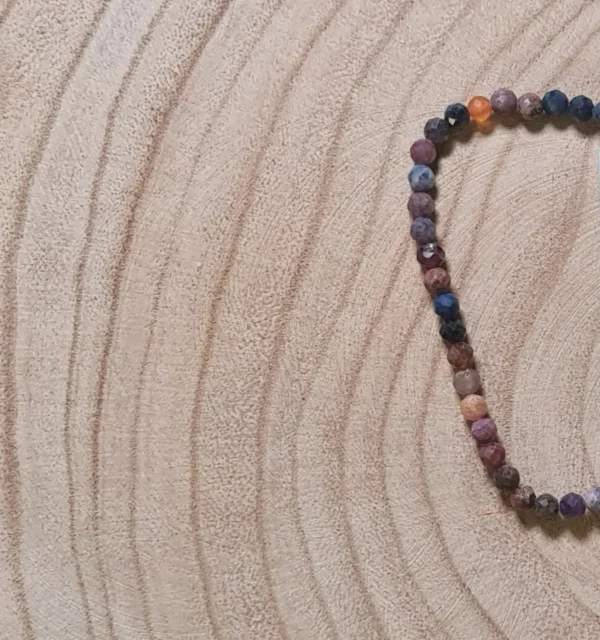 Pulsera Zafiro facetada