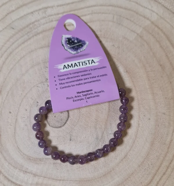 Pulsera amatista