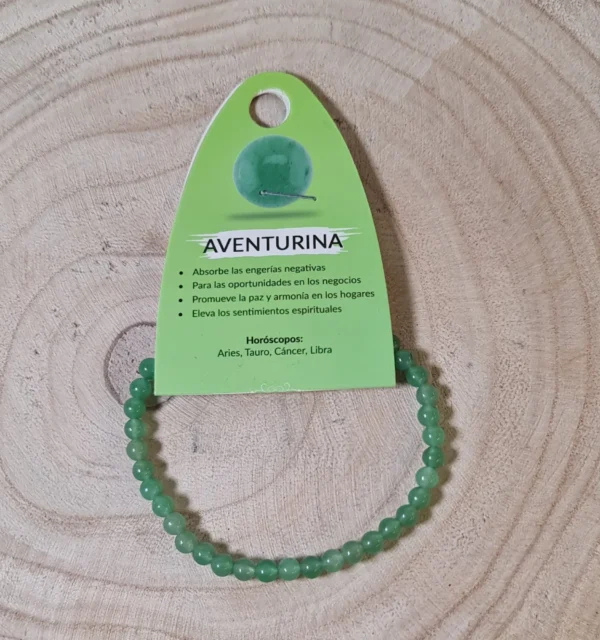 Pulsera aventurina