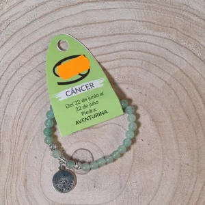 Pulsera cáncer aventurina