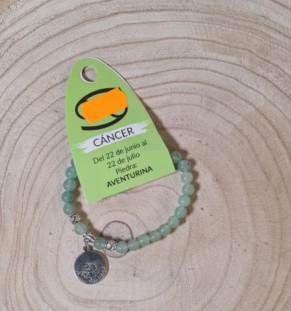 Pulsera cáncer aventurina