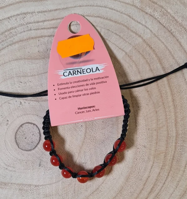 Pulsera carneola 2