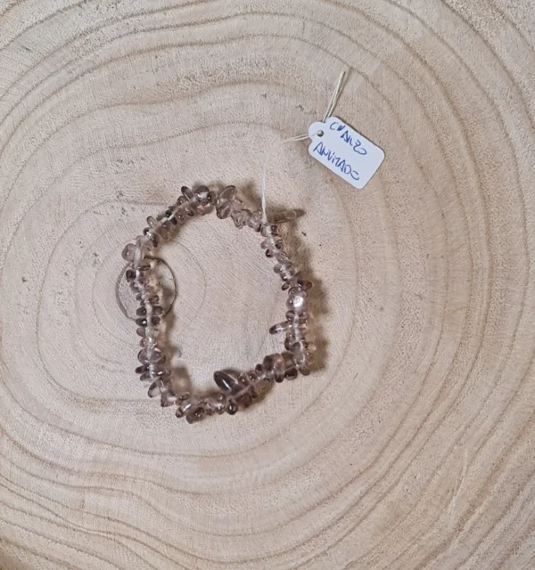 Pulsera cuarzo ahumado