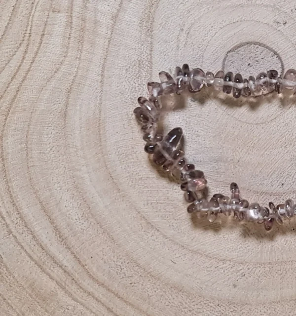 Pulsera cuarzo ahumado