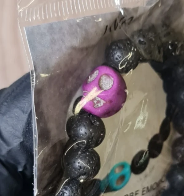 Pulsera de Lava con Calavera